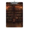 Book Room Plastic Clipboard with Low Profile Clip for Office