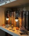 Bookshelf Lantern Hidden Cozy Nook Mini Book Light Library Midnight Chapter