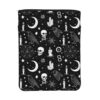 Book Sleeve (Gothic Trippy Moon Skull Cat Witch Magic Spirit Board)