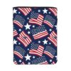 Book Sleeves with Zipper (Red Blue White American Flag)