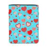 Book Sleeves with Zipper (Valentine Elegant Love Pattern)