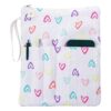 Book Sleeve with Zipper and Extra Sleeve Pocket Washable Book Protector