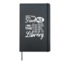 Bookworm Book Lover Librarian You Can Find Me In The Library Hardcover Journal, Black