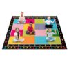 Booooom Jackson Classroom Carpet, Children's Classroom Rug 8'5"x6'5”Kid Rug with Non-Slip Backing,Children's Classroom Educational Seating Carpet Elementary