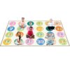 Booooom Jackson Pastel Number Seating Classroom Rug for Kids Room Seating Décor, 7'6''x13 Large Preschool Carpet Seating Rug for Teaching and Playroom, Non-Slip Rubber Backing