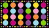 Boooooom Jackson Classroom Rug - 7'6''x13'12'' Circle Dot Seating Square Preschool Classroom Carpet, Non-Slip & Stain Resistant, 20X Easy Clean, Thick Nylon Kids Playroom Floor Mat