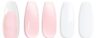 BORN PRETTY Jelly Light Pink White Gel Polish & Nail Sticker for French Tip