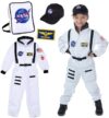 Born Toys Astronaut Costume for Kids NASA Space Suit, Machine Washable, 3+