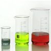 Borosilicate Glass Beaker Set - Tall Measuring Cup for Laboratory Use - 50ml to 2000ml Sizes Available