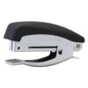 Bostitch Office Deluxe 20 Sheet Hand-Held Stapler with Anchor Hole, Chrome/Black (42100)