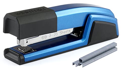 Bostitch Office Epic Metal 3 in 1 Stapler, 25 Sheet Capacity, Includes 210 Staples in Staple Storage Compartment & Integrated Remover,