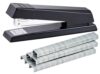 Bostitch Office Stapler, No-Jam Premium for Desktop, Includes 1,250 Staples, Full-Strip, 25 Sheet Capacity, Black
