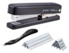 Bostitch Titan Heavy Duty Metal Stapler, 50 Sheet Capacity with 1250 Staples and Ergonomic Staple Remover, Jam Free Stapling, Full Strip Stapler for Desk, Office and Classroom, Black