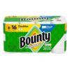 Bounty, Paper Towels Double Select-A-Size White Rolls, 8 Count