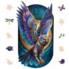 Bovearto 500 Piece Puzzle for Adults, Wooden Owl Unique Animal Shape