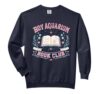 Boy Aquarium Book Club Hockey Romance Reader Aesthetic Vibes Comfort Colors Adult Sweatshirt