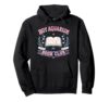 Boy Aquarium Book Club Hockey Romance Reader Aesthetic Vibes Pullover Hoodie
