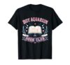 Boy Aquarium Book Club Hockey Romance Reader Aesthetic Vibes T-Shirt