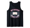 Boy Aquarium Book Club Hockey Romance Reader Aesthetic Vibes Tank Top
