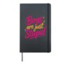 Boys Are Just Stupid Silly Expression Statement - Hardcover Journal, Black