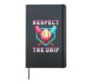 Boys Journals Age 10-12 8-10 Baseball Drip Player Gifts Kids Hardcover Journal, Black