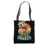 Boy Snake Lover Tote Bag