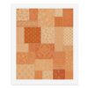 Bozfoxa Paint by Numbers Kit for Adults Beginner Orange Quilt Print