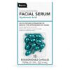 b•pure Concentrated Facial Serum Hyaluronic Acid Capsules | Biodegradable Single-Use Facial Serum Capsules | Hydrating Face Serum | 10 Capsules | 0.13 fl oz (4 mL)