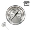 BQMAX Grill Thermometer for Char Griller 5050 5650 5030 1224 5072, Grill Temperature Gauge for Chargriller Thermometer 5050, Grill Thermometers for Char Griller Replacement Parts