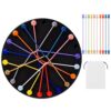 Brainy Knots Rope Untangling Game, 10 Colorful Ropes, Logic Training Toy for Youth and Adults, Portable Design with Storage Bag, Ideal for Family Fun and Puzzle Challenges