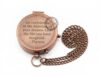 Brass Antique 2 Inch Sundial Compass for Outdoor (JNCV)