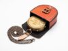 Brass Compass Pocket Compass 2 inch with Leather Box Best for Gift (XCDS)