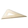 Brass Drawing Protractor Vintage Triangular Ruler Geometry Scale Ruler for Students Architects Engineers Enduring Math Semicircles Protractor