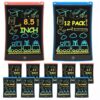 bravokids 12 Pack LCD Writing Tablet with Stylus, 8.5 inch Colorful Doodle Board Drawing Pad for Kids, Travel Games Activity Learning Toys, Birthday Gift for Age 3 4 5 6 7 8 Year Old Boys Girls