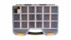 Brüder Mannesmann M41557 Small Parts Magazine 415 x 286 x 61 mm Variable Compartments Transparent Lid with Carry Handle for Screws, Dowels and Small Parts in Workshop and Home
