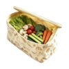 Bread Bags Wide Opening Zipper Food Storage with Handle