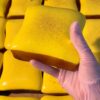Bread Butter Squishys,Slow Rising Squishys，Stocking Stuffers,Stress Balls，Stress Relief & Fidget Toys for ADHDs，Party Favor Gift Yellow
