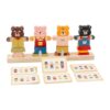 BreezeTrading Wooden Color Sorting Stacking Shape Recognition Color Matching