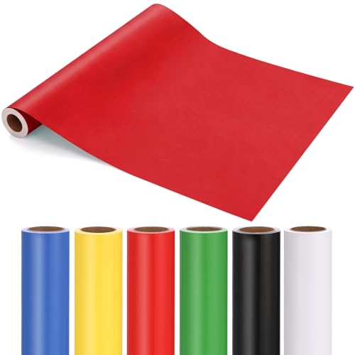 Breling 6 Roll Bulletin Board Paper, 16inch x 40ft Fade Resistant Construction Craft Paper Bulk for Classroom Bulletin Boards Decor School Office Teacher Crafts (Rainbow Color)