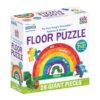 Briarpatch, The Very Hungry Caterpillar 2-Sided Floor Puzzle, Based On Board Books by Eric Carle, Preschool Learning for Kids