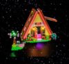 Brick Shine GC Light Kit for LEGO® Nature Glamping Cabin 42682(Model Set is not Included)(Classic)