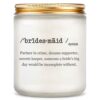 Bridesmaid Proposal Candles Gifts for Women Lavender Bridesmaids Maid of Honor Gifts for Wedding Day Bridesmaid Scented Soy Candles