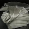 Bright Pleated Organza Fabric By The Yard Wedding Dress Sewing Mesh Fabric Stiff Designer Material