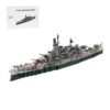 BriGurtrax Italian Battleship Military Warship Building Blocks Kit 1201PCS