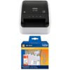 Brother QL-1100c Wide Format Thermal Label Printer + DK-1247 Paper Labels