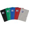 Brulion Soft Book Oxford Esse B5 96 Sheets in Line with Edge - Brulion Light Anti-Scratch, Snow White Paper Look Paper, Colour Mix