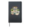 BRUSH CUP CREW Numbered Painting Hobby Studio Hardcover Journal, Black