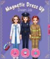 BSCOOL Magnetic Dress Up Dolls for Toddlers - Dream Job Career Pretend Play Set with 70+ Magnets | Travel Toy for Girls Ages 3+ | Doctor, Police Officer, Firefighter Outfits & Accessories