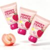 BSMKCL Peach Hand Cream Set, Mini Travel Hand Cream for Dry Cracked Hands
