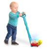 B. toys Ball Popper Walker, Light-Up Turtle Push Toy, Walk 'N' Pop